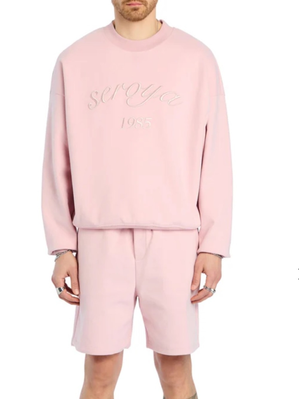 SER.O.YA Mauve Royce Men’s Drawstring Athletic Shorts XL NEW $108